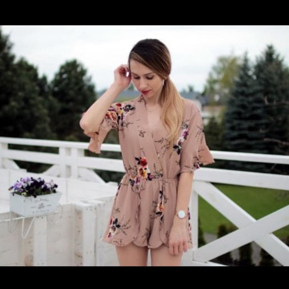 Floral romper